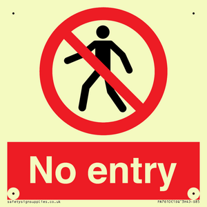 No entry